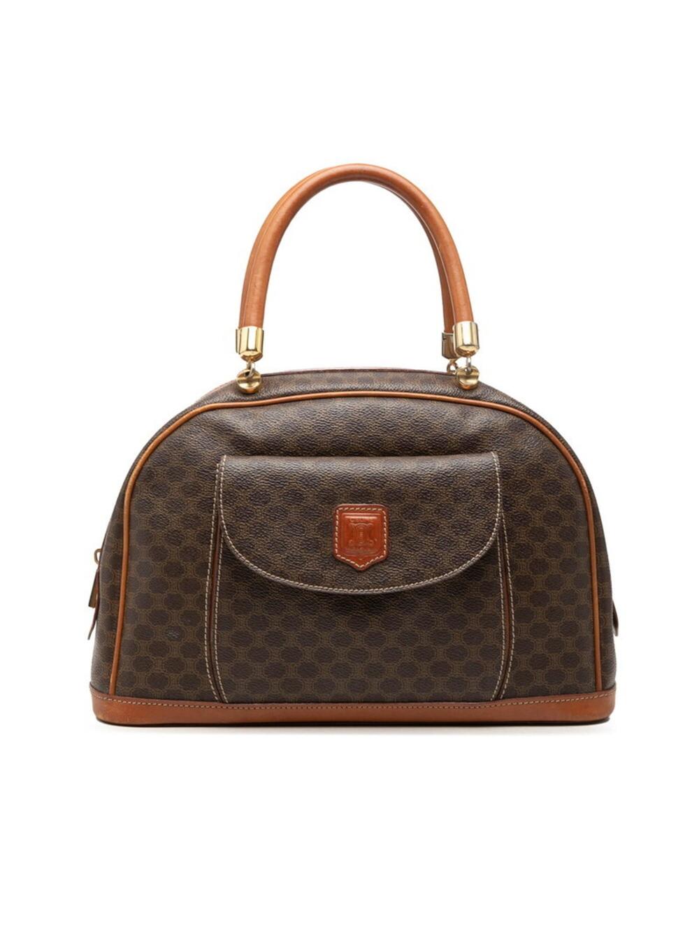 Celine Vintage Duffle Bag Macadam #342015C47B